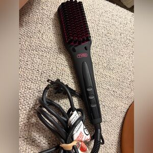 TYMO Hair Straightening Brush HC101S Pink & Black | 50W | used once
